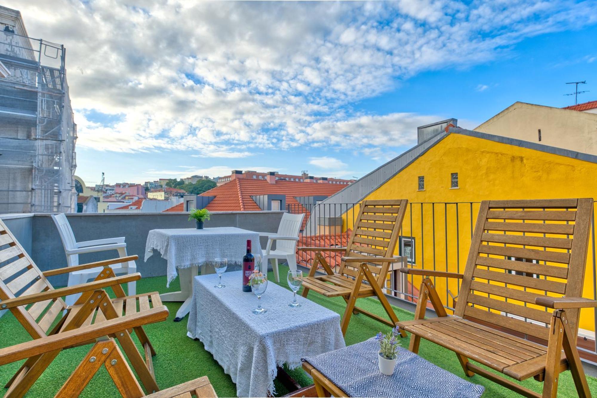 Apartment Loft In The Center Lissabon